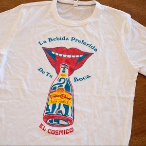 Topo Chico El Cosmico transpecos festival t-shirt